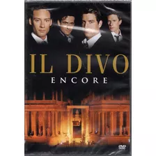 Dvd Il Divo - Encore - Novo Lacrado De Fábrica