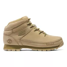 Bota Timberland Mid Lace Tb0a2q4ben7 Hombre Color Cafe Diseño De La Tela Liso Talla 28.5 Mx