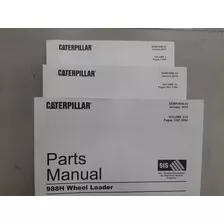 Manual Caterpillar 988h Wheel Loader Volumes 1,2 E 3