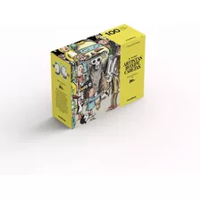Puzzle 100 Piezas - Mundo Macanudo X Liniers 34 X 48 Cm
