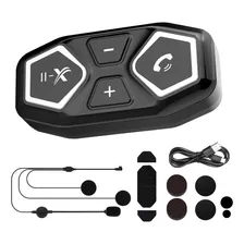 Audífonos Para Casco De Motos X11 Bluetooth 5.0 Impermeables