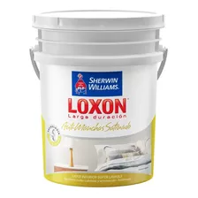 Loxon Interior Ld Anti-manchas Satinado Blanco 10 Lts - Rex