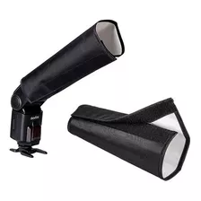 Snoot Para Flash Universal Difusor Softbox Leque Nikon Canon