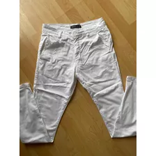 Pantalon Blanco Niño Garcon Garcia Usado