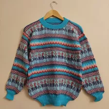 Sweater Pullover Lana De Alpaca Spring