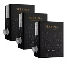 Vinos Septima Malbec Bag In Box 3 Litros Caja Madre X3