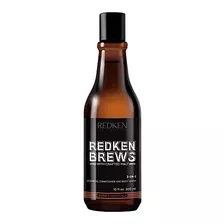 Redken Brews 3 En 1 Shampoo Acondicionador & Gel De Cuerpo 