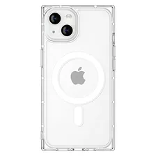 Funda Para iPhone 13 Transparente Plastico-0223