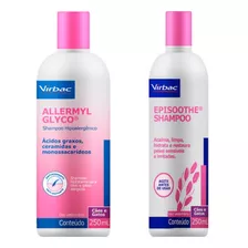 1 Allermyl Glyco Shampoo 250ml + 1 Episoothe Shampoo 250ml