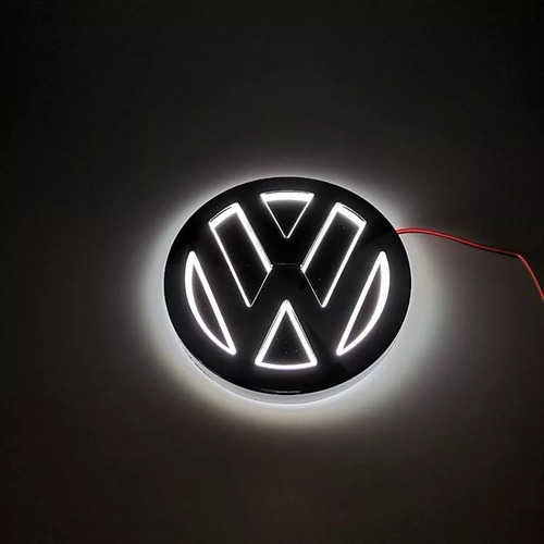 Logotipo Led Volkswagen 5d Semforo Luminoso Foto 2