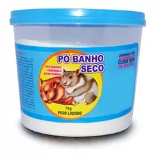 Pó De Banho Seco Hamster 1 Kg | Banho A Seco Para Roedores
