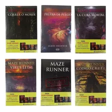 Saga, Maze Runner- James Dashner, -6 Libros, Nuevos