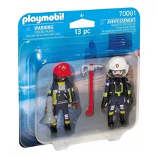 Playmobil Dúo Bomberos #70081