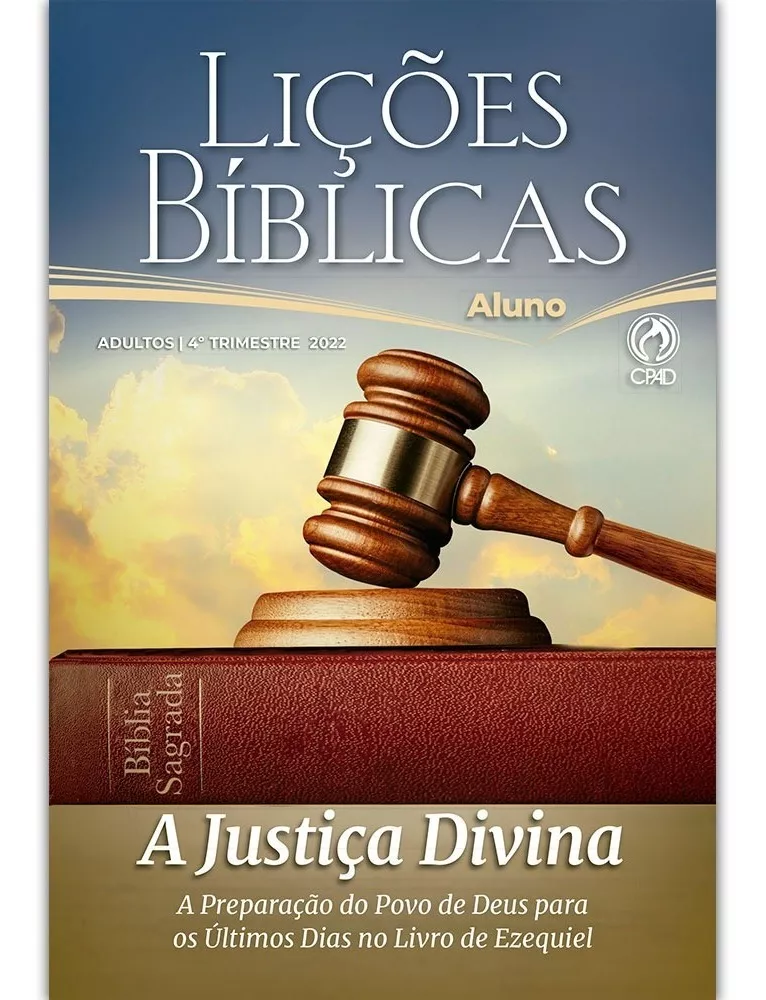 Revista - Lições Bíblicas Ebd 4º Trimestre Adulto Aluno Cpad