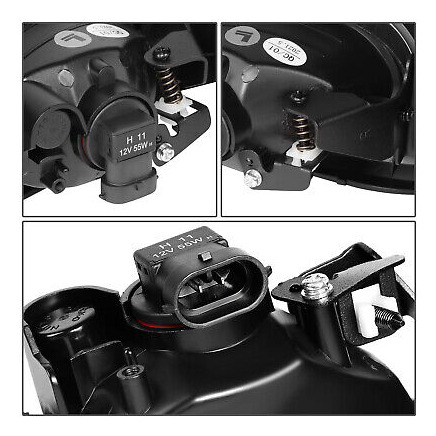 For 02-04 Acura Rsx Dc5 Amber Lens Bumper Driving Fog Li Oad Foto 5