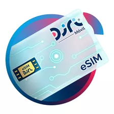 Diri Esim Virtual Recargable Conoce 10gb + Redes 7 Días Chip