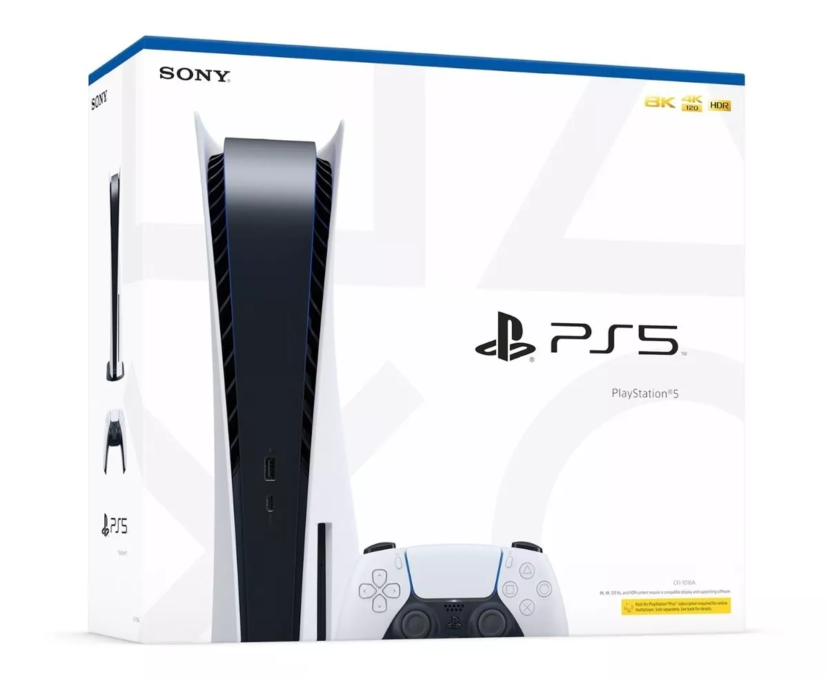 Consola Playstation 5 Con Lector De Discos Ps5