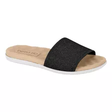 Chinelo Feminino Slide Brilho Metalizado Beira Rio 8360353