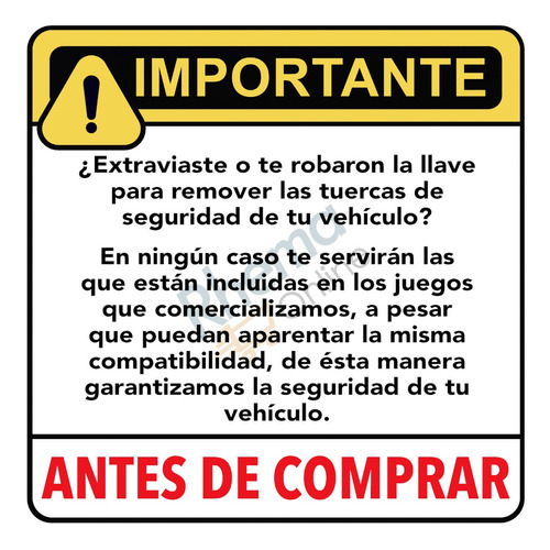 Tuercas De Seguridad Cl Lexus Rx Hyb Y Gas 2023 Y Posterior Foto 2