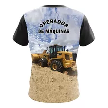 Camisetas Maquinas Pá Carregadeira