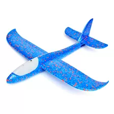 Brinquedo Avião Planador Isopor Com Led Voa De Verdade