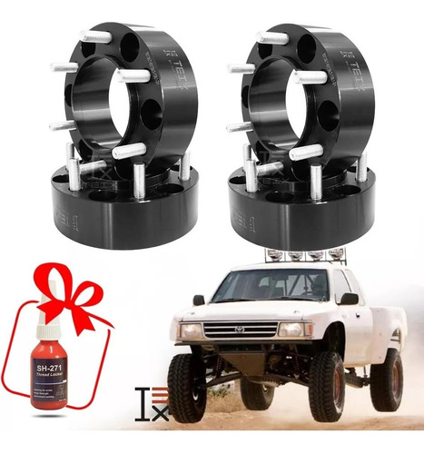 Kit Espaciadores 6x139.7 2 PuLG Toyota T100 1993-1998 Foto 2