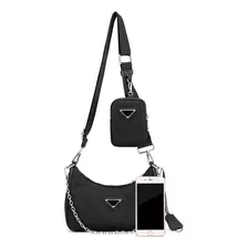 Bolso Cruzado De Moda Para Mujer 3 En 1 Con Funda Para Phone