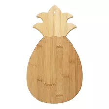 Tablero De Corte Y Porción De Bambú En Forma De Piña Totalme