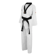 Dobok Master Cuello Negro Tusah Uniforme Para Taekwondo 