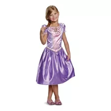 Disfraz Princesa Disney Rapunzel Original Talla S/p (4-6)