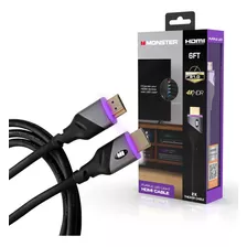 Cable Hdmi Monster 4k Hdr De Alta Velocidad De 6 Pies Con Pu