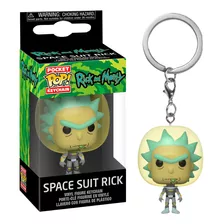 Funko Pop! Keychain Rick And Morty - Space Suit Rick Llavero