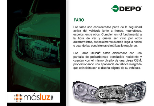 Faro Delantero Izquierdo Bmw 320i Xdrive 13 Depo Foto 6