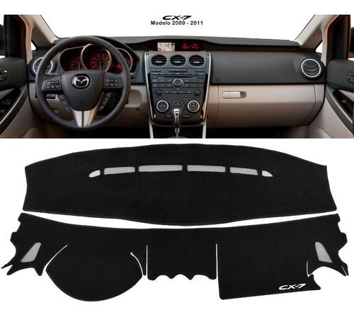 Cubretablero Bordado Mazda Cx-7 Modelo 2009 - 2011 Foto 2