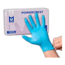 Guantes De Nitrilo Azul | Powercrest | Caja X100 Uni