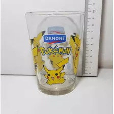 Copo De Vidro Requeijao Danone - Pokémon / Pikachu - Leia