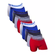 Cueca Boxer - Atacado - Kit 10 Cuecas Box Boxer Somellos