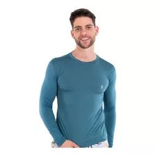 Camiseta Blusa Com Proteção Uv Solar Térmica Masculina