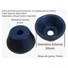 Gomas Para Piston De Fumigadora De Espalda Carpi, Veguera. 