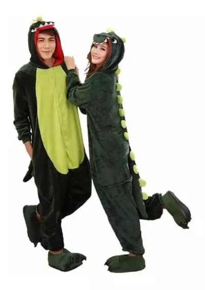 Pijama Kigurumi Animales Disfraz Dinosaurio Adultos 