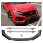 Fits 09-11 Honda Civic Coupe Hf-p Style Front Bumper Lip S