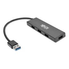 Hub De Súper Velocidad Usb 3.0 Delgado Portátil De 4 Puertos