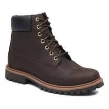 Bota Militar Cano Alto Macboot Bronx Vidigal 02 Café