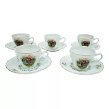 Juego De Cafe Te Japones Antiguo En Porcelana