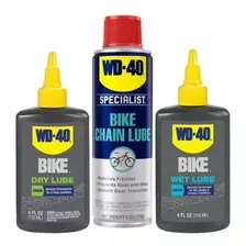 Kit Todas Las Condiciones +lubricante Seco-húmedo Bike Wd-40