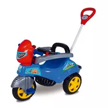 Triciclo Motoca Infantil Azul Baby City Patrol Maral