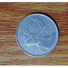 Canada Moneda De 25 Centavos De Año 1979 -esclusiva