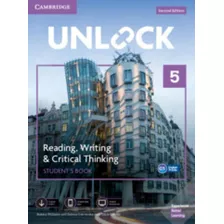 Livro Unlock 5 Read, Writing, Crit Think Sb,mobb App Onl