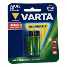 Pila Recargable Aaa 650mah Varta - Sertel Shop