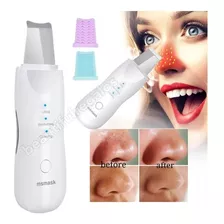 Espátula Facial Ultrasónica Peeling Skin Scrubber Recargable